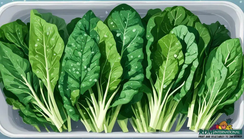 frozen vegetable storage tips