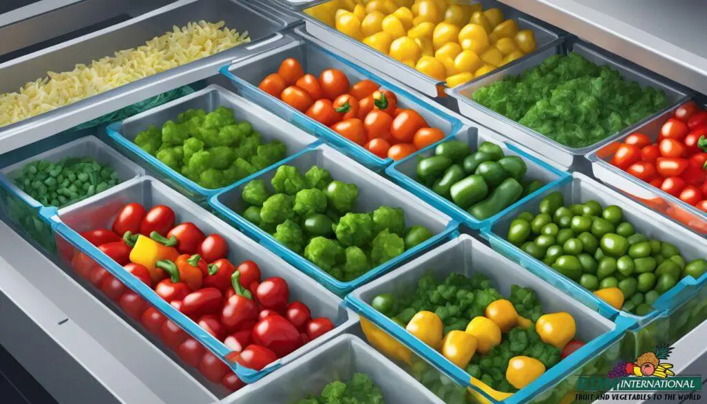 frozen vegetable storage tips