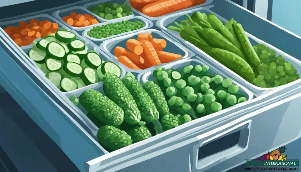 frozen vegetable storage tips
