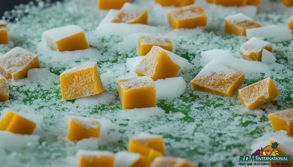 Frozen pumpkin varieties