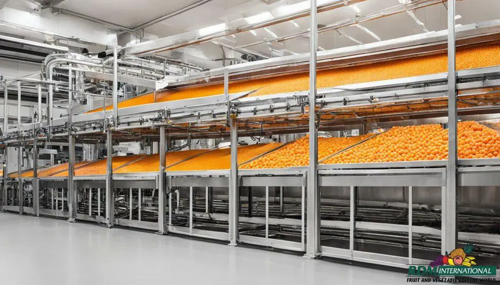 apricot puree processing
