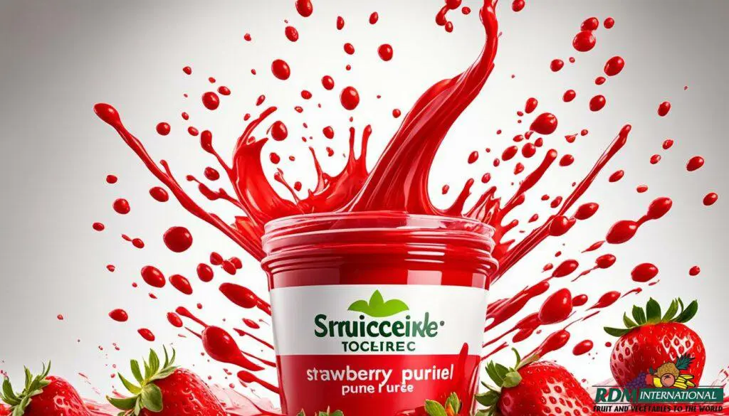 aseptic strawberry puree