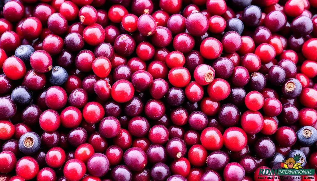 flavored dried cranberries