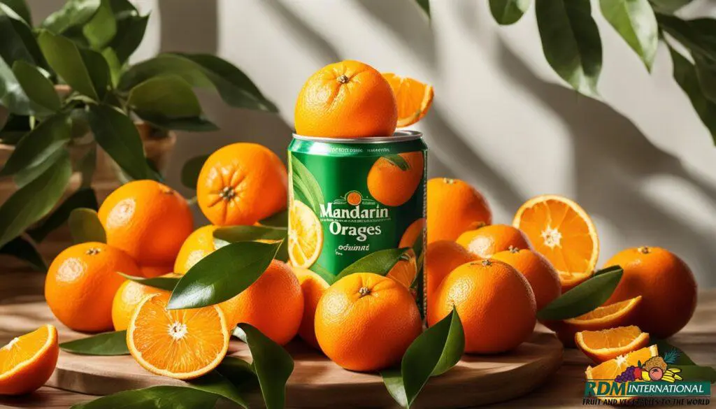 healthy canned mandarin oranges