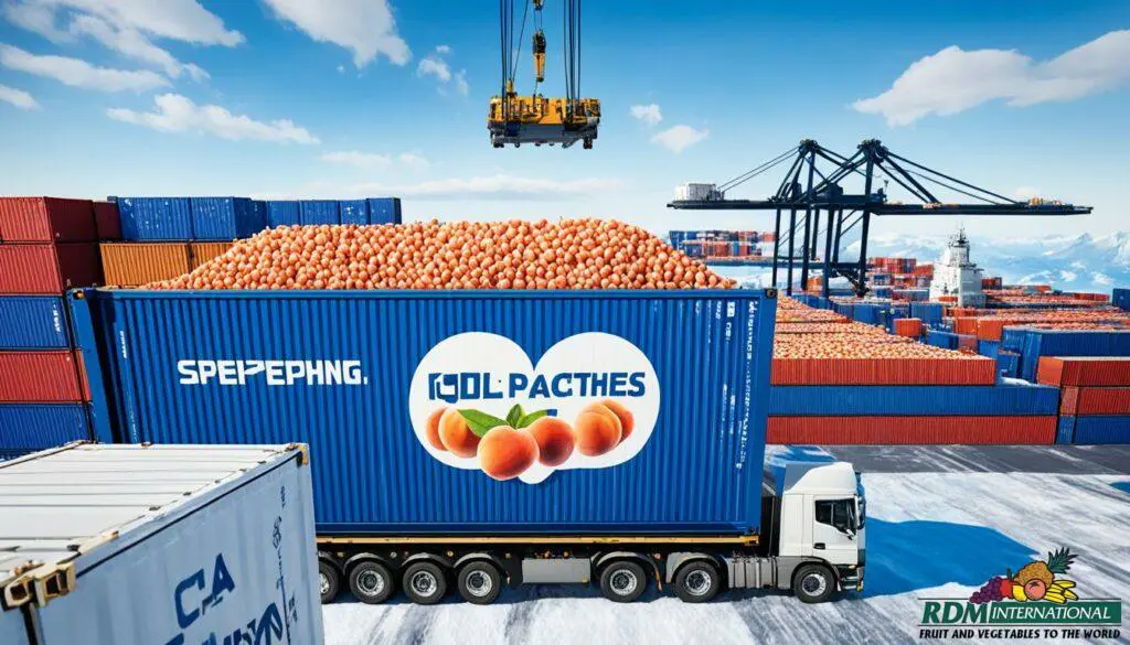 iqf peach global logistics