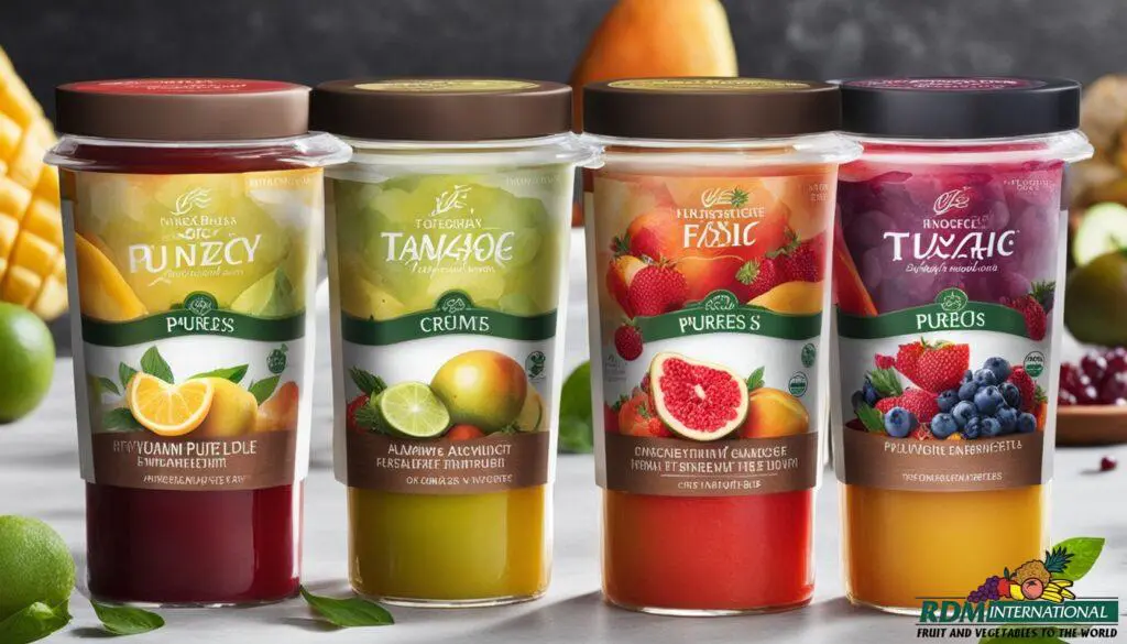 premium fruit purees