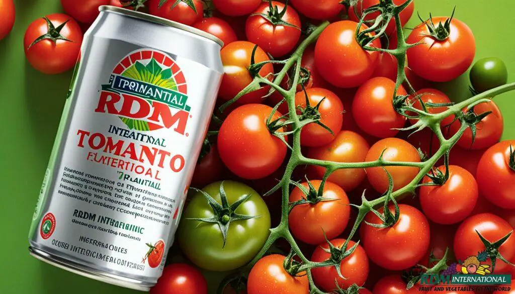 quality of rdm international canned tomatoes