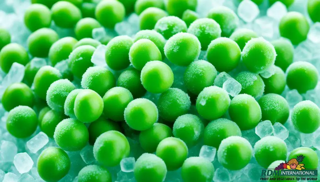 IQF green peas IQF green peas