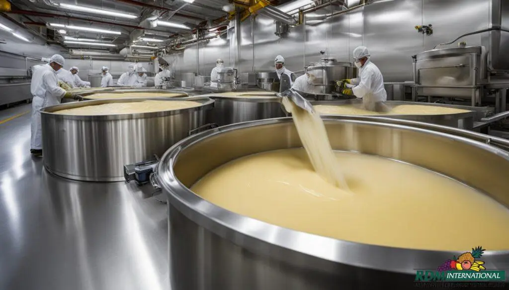 industrial onion puree