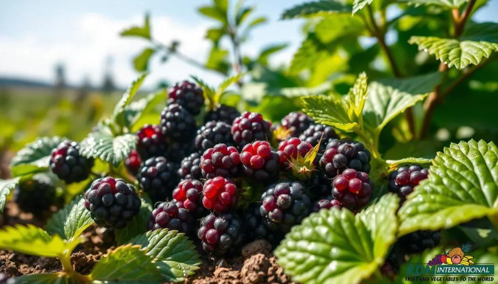 ecologically-grown black raspberries ecologically-grown black raspberries