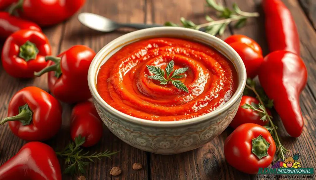premium red pepper puree premium red pepper puree