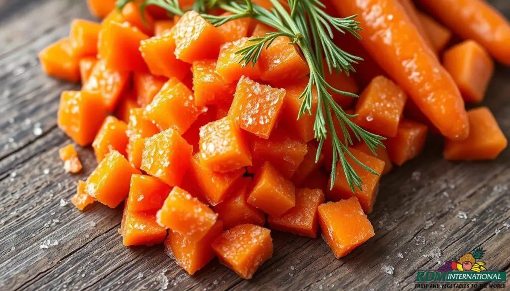 IQF frozen carrots