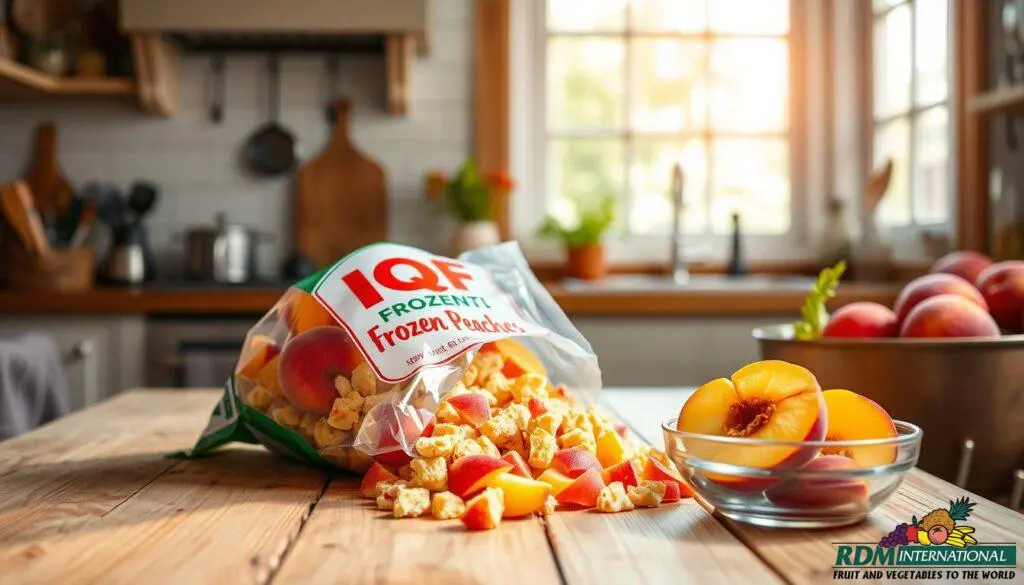 iqf peaches convenience