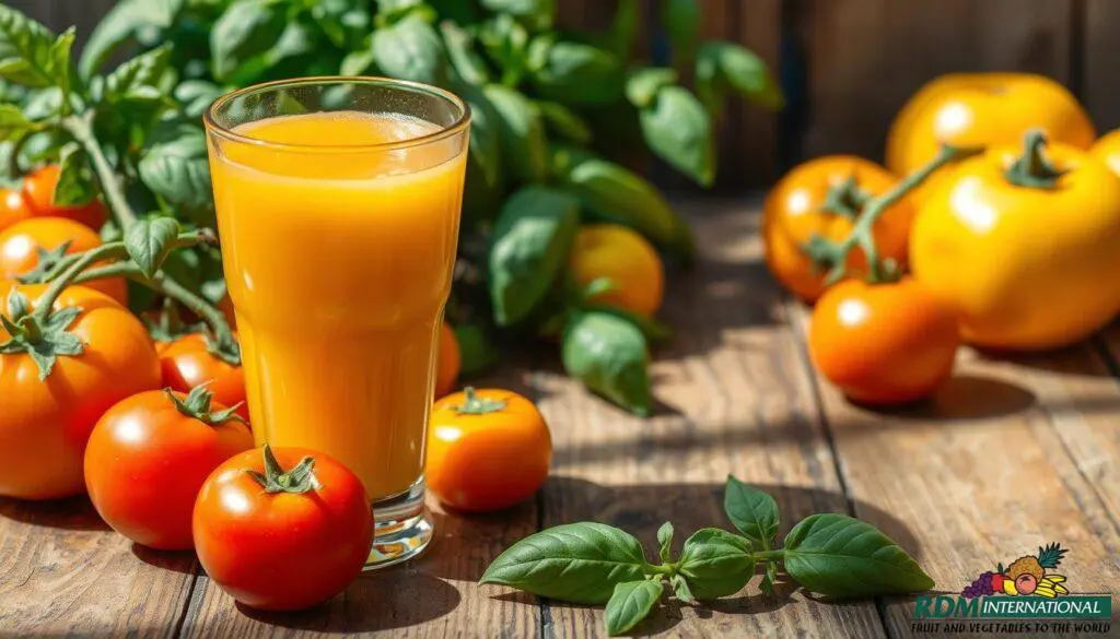 yellow tomato juice yellow tomato juice