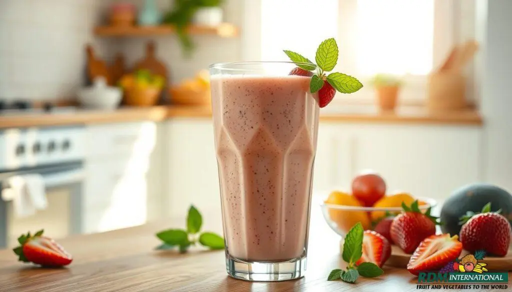 Strawberry smoothie