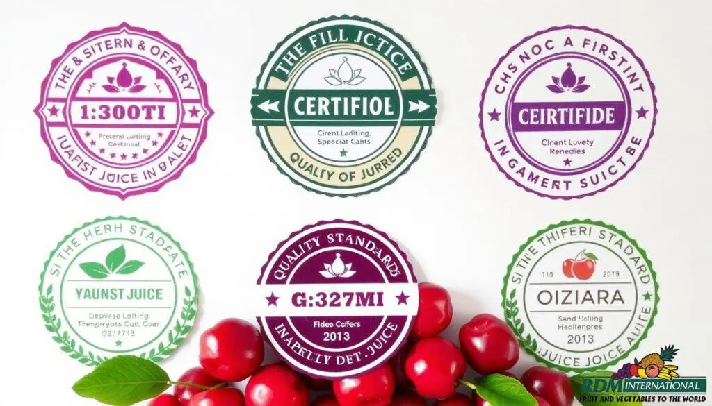 Certification seals