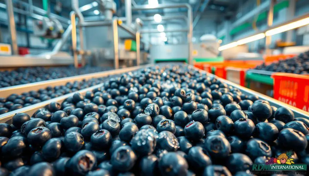blueberry processing