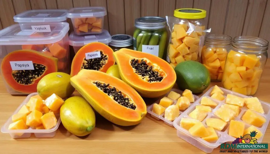 papaya storage tips papaya storage tips