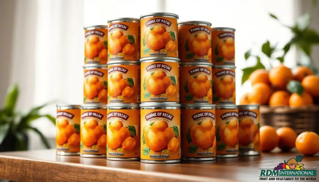 canned mandarin oranges