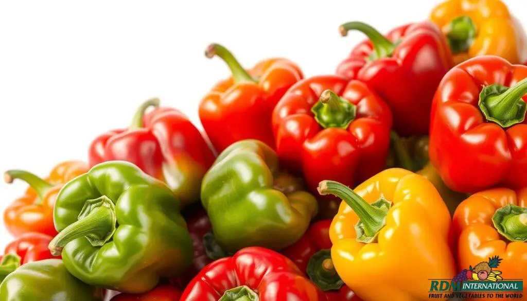 IQF Red & Green Bell Peppers