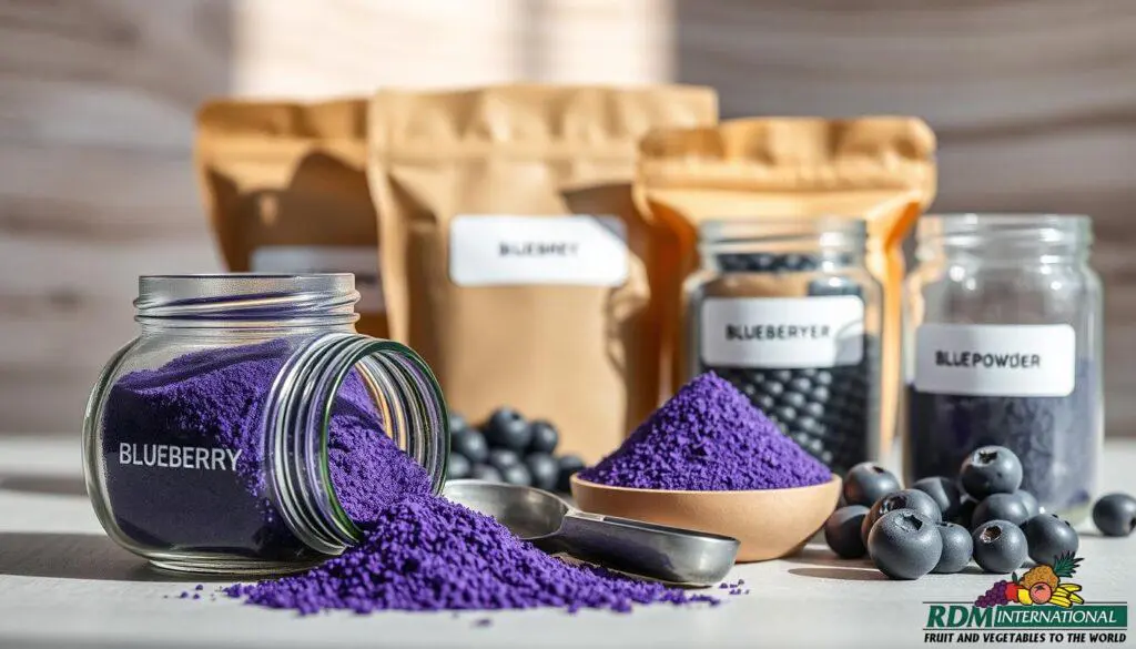blueberry fruit powder uses