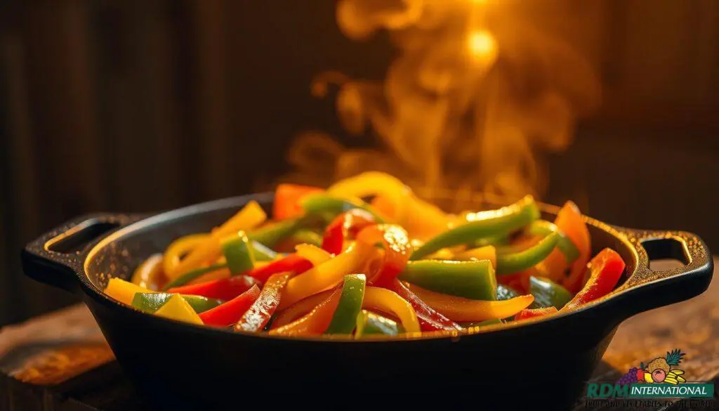cooking bell peppers