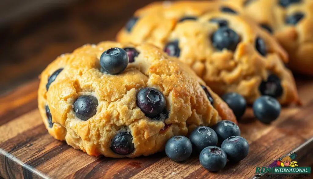 frozen blueberries in baked goods