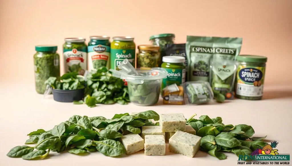 spinach products spinach products