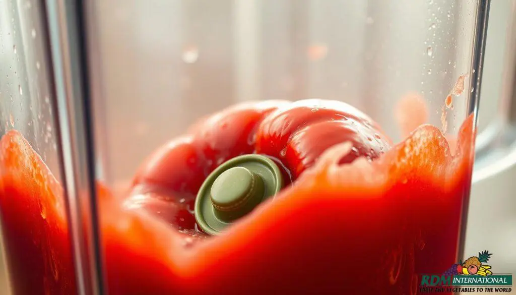 red bell pepper puree preparation red bell pepper puree preparation