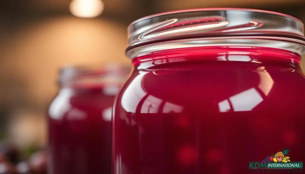 cherry puree storage cherry puree storage