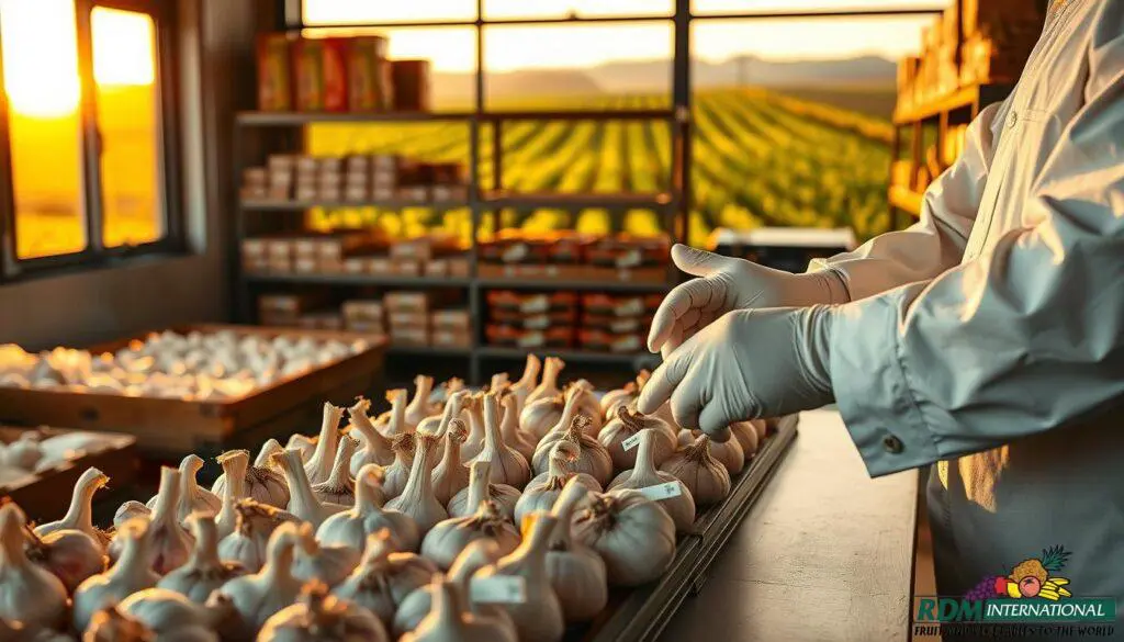 garlic supplier quality standards