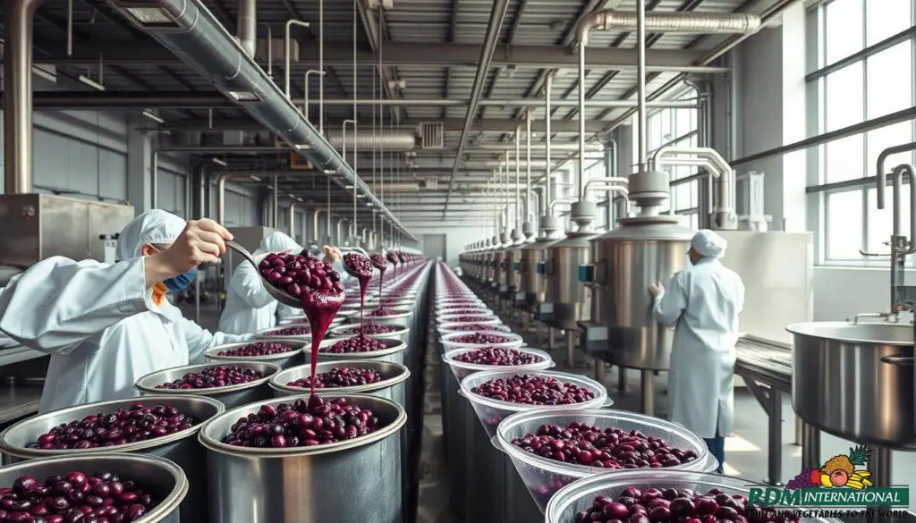 wholesale acai puree production process