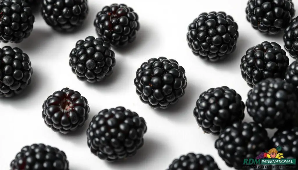 high-quality IQF blackberries