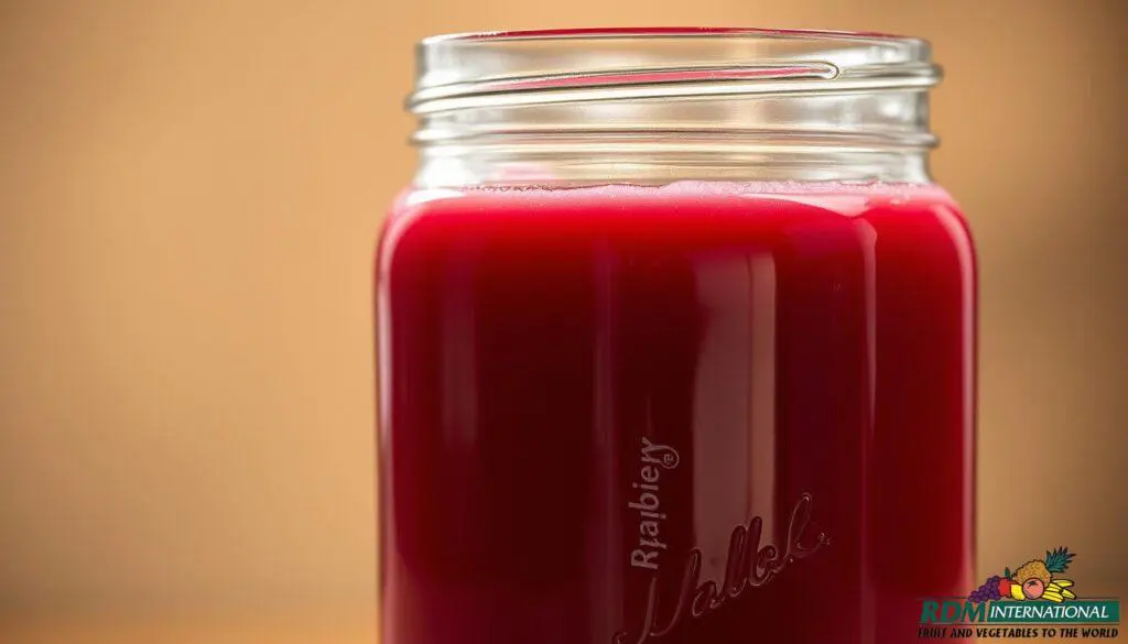 red raspberry juice concentrate