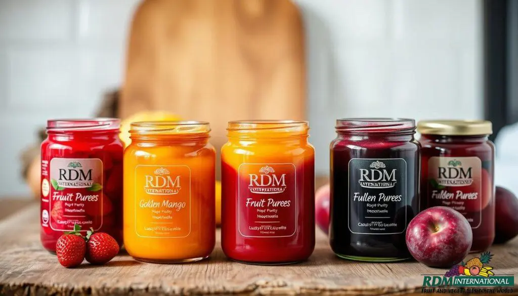 premium fruit purees