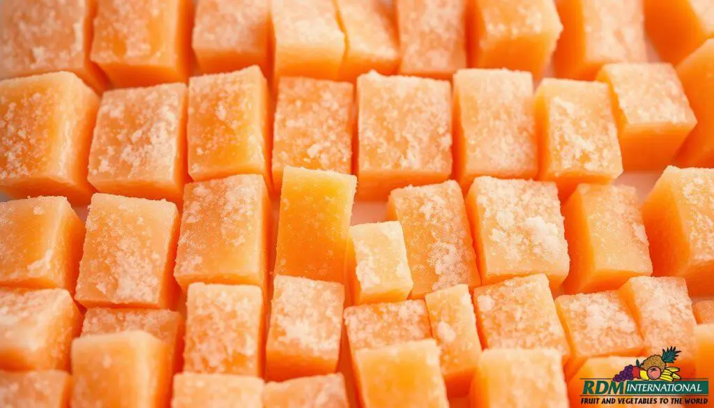 freezing papaya freezing papaya