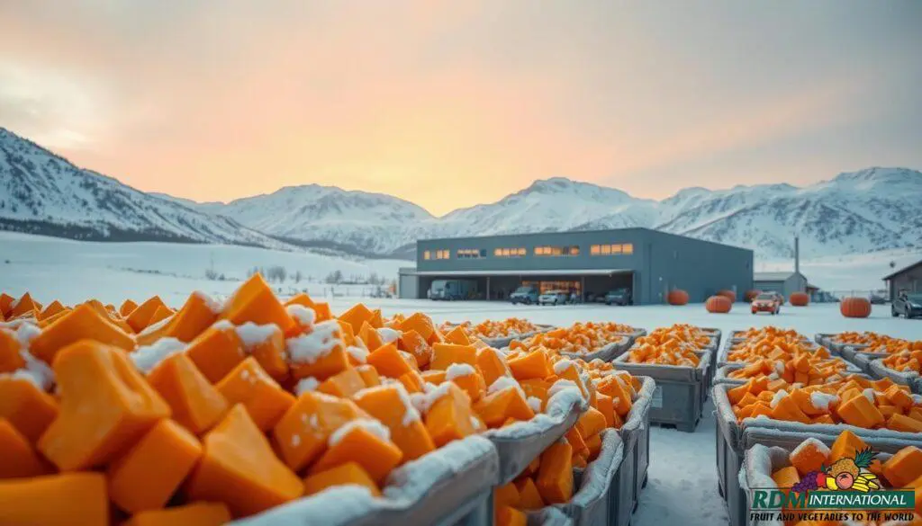 frozen pumpkin supplier