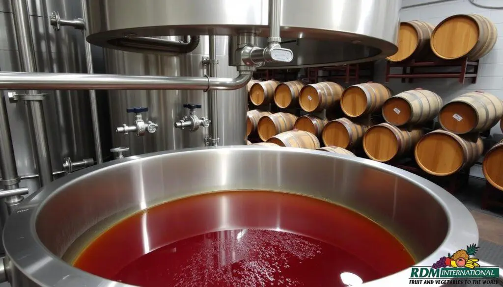 grape concentrate production process
