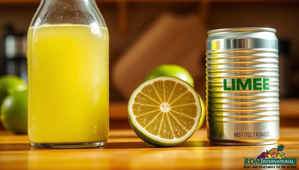 lime juice concentrate vs fresh lime juice cost comparison