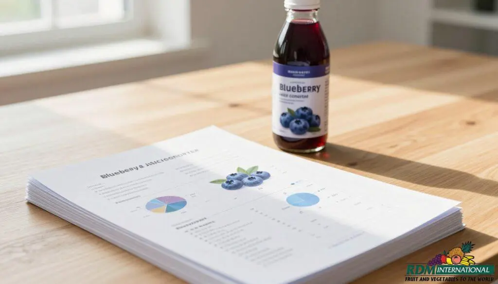 blueberry juice concentrate documentation