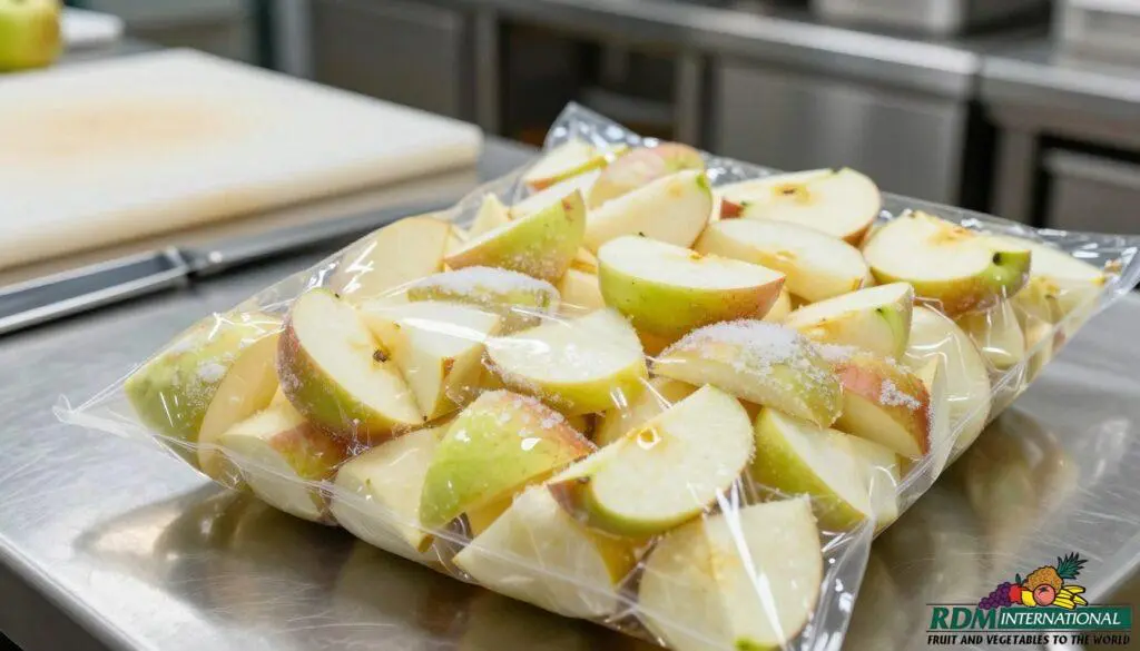 bulk IQF apple dices bulk IQF apple dices