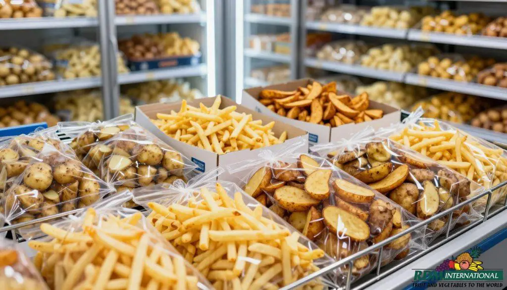 bulk frozen potato products
