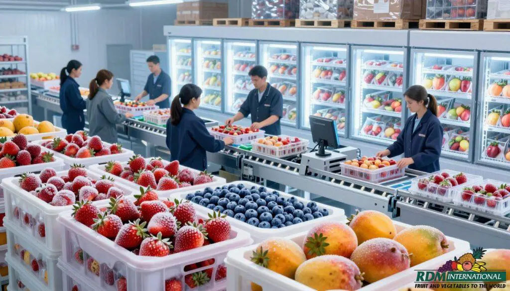 frozen fruit supply chain