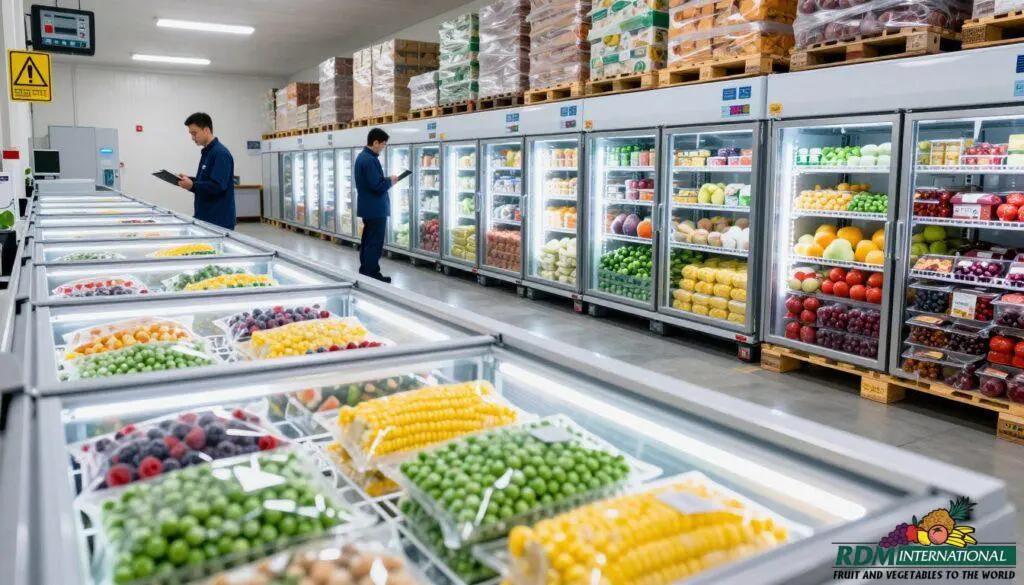 frozen produce storage