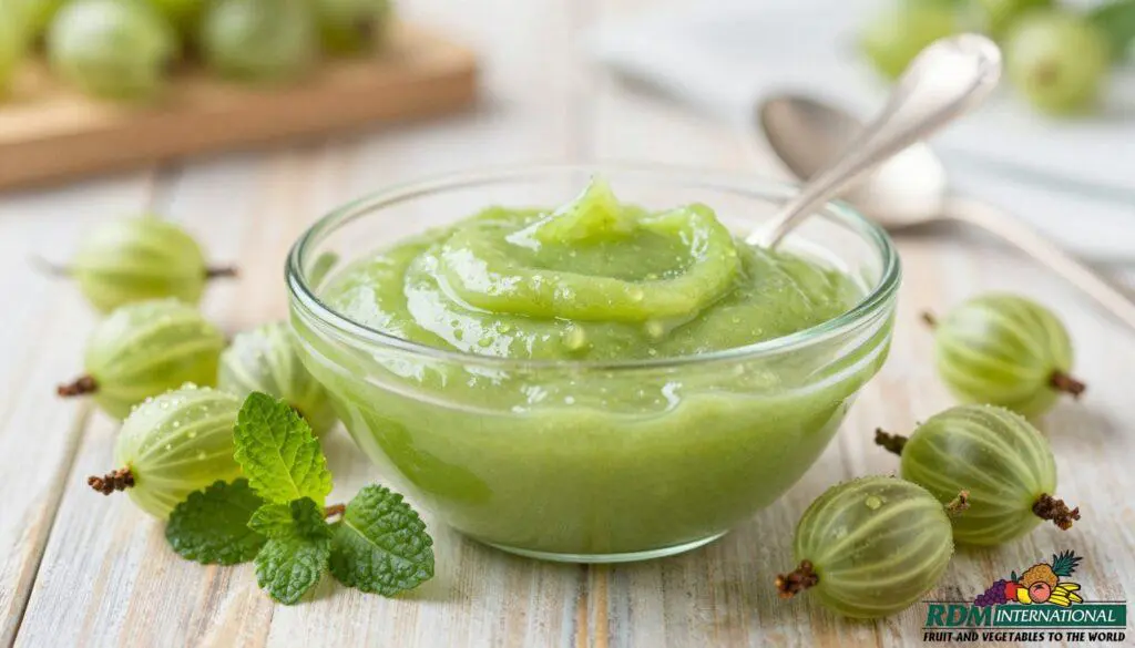 gooseberry puree flavor profile
