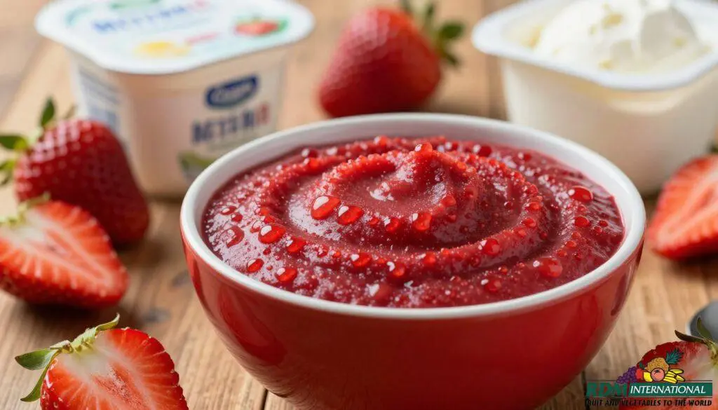 premium strawberry puree for dairy products premium strawberry puree for dairy products