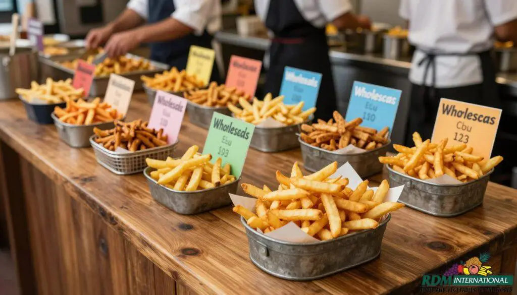 wholesale shoestring fries pricing