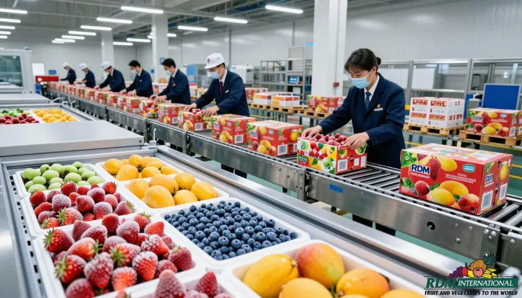 RDM International frozen fruit supply chain RDM International frozen fruit supply chain