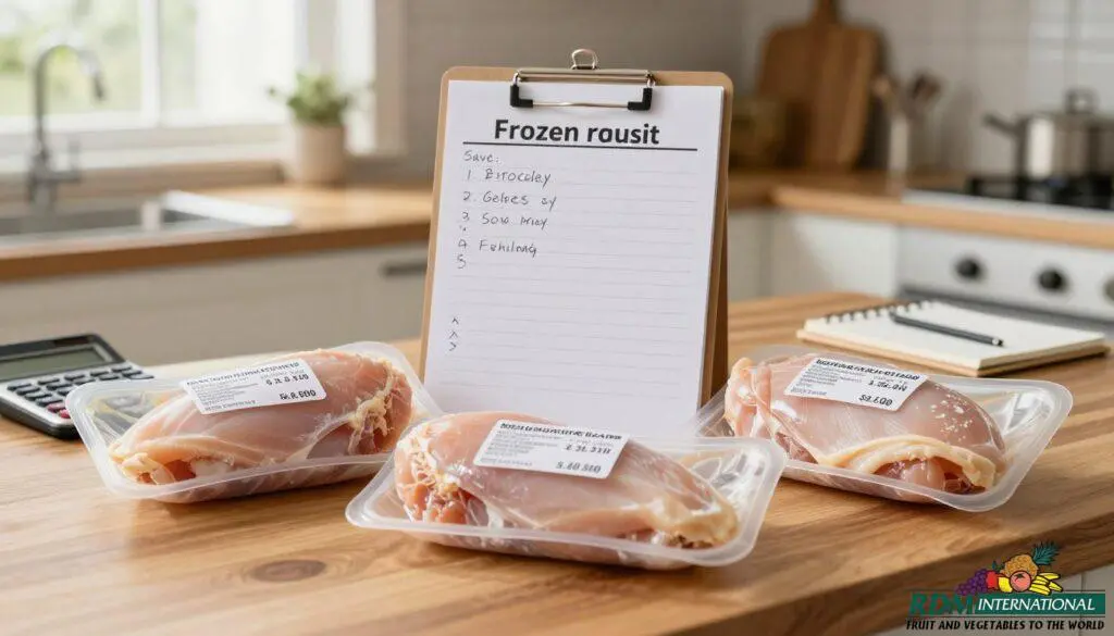 frozen chicken breast cost comparison