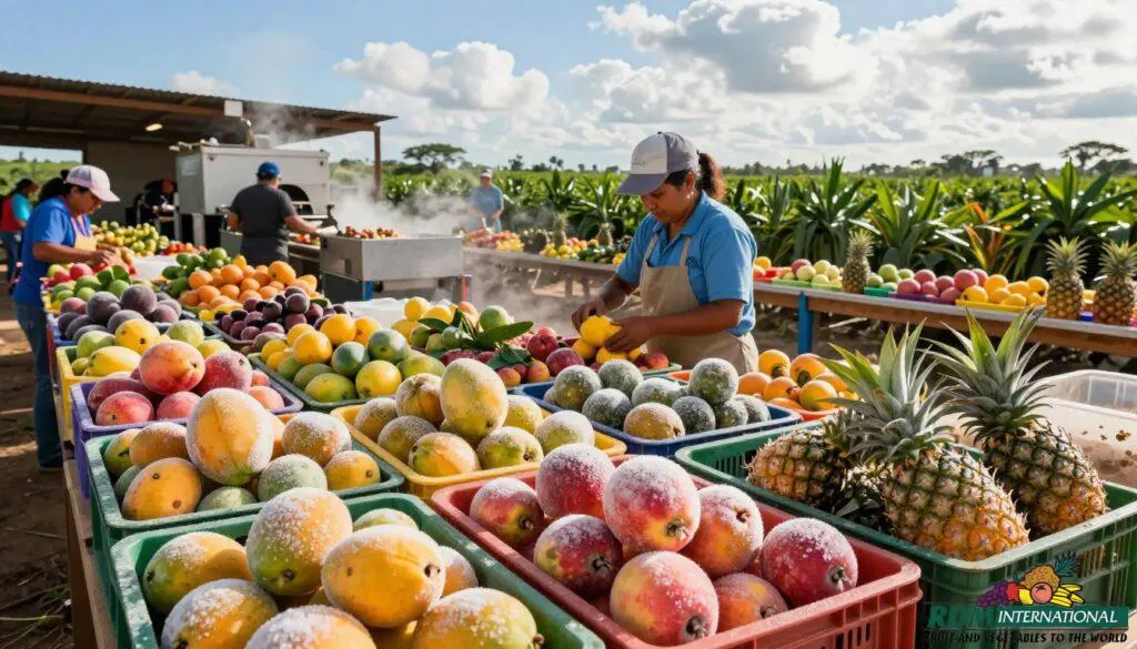 frozen fruit production frozen fruit production